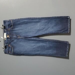 Gap Curvy Low Rise Stretch Capri Jeans Size 10 Gauchos